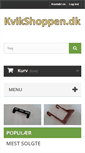 Mobile Screenshot of kvikshoppen.dk